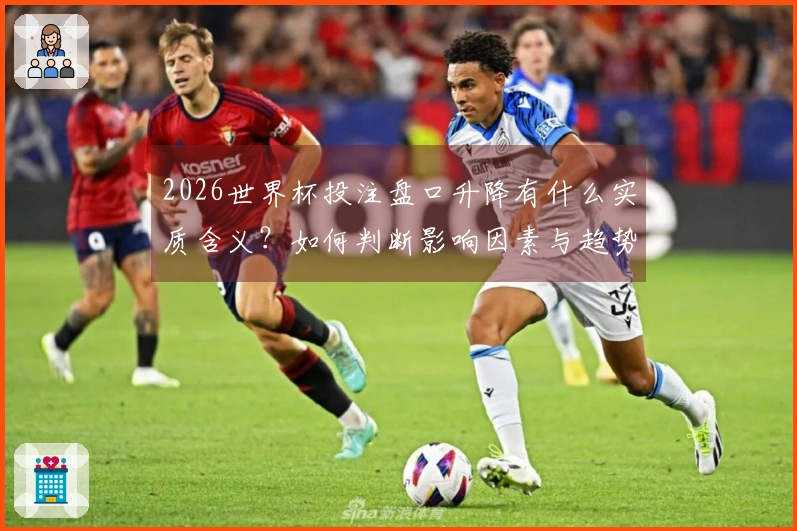 2026世界杯投注盘口升降有什么实质含义？如何判断影响因素与趋势？