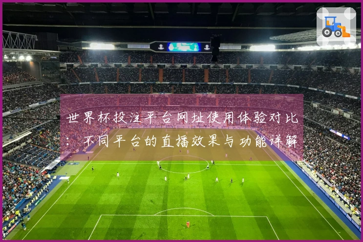 世界杯投注平台网址使用体验对比：不同平台的直播效果与功能详解