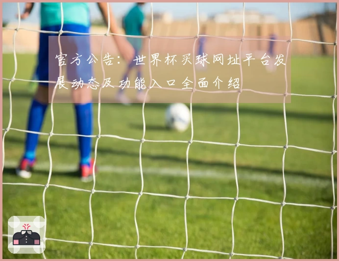 官方公告：世界杯买球网址平台发展动态及功能入口全面介绍